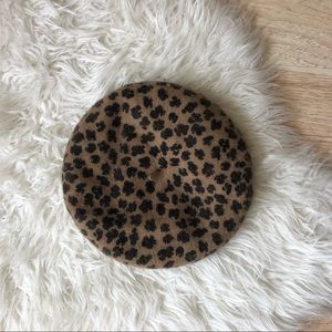 Vintage Cheetah Beret